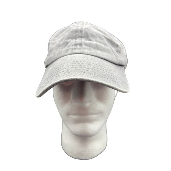 Hat Depot Baseball Hat Mens One Size Gray Plain Solid Neutral Active Hiking Run - Picture 1 of 5